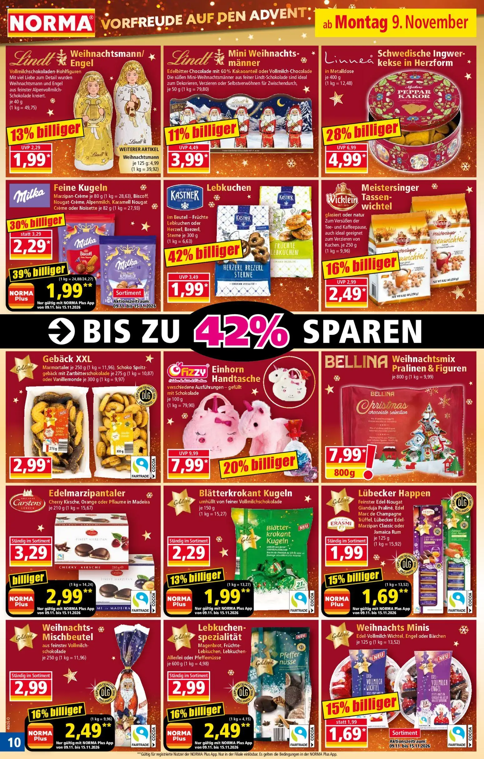 Vorschau von dem Prospekt des Geschäftes Norma, gültig ab dem 09.11.2026