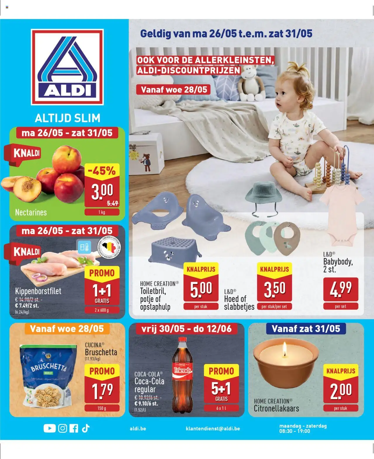 Voorbeeld van Folder week 22 van winkel Aldi geldig vanaf 26/05/2025