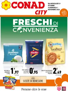 Anteprima dell'opuscolo Conad volantino City Sicilia dal negozio Conad valido da 21/10/2026