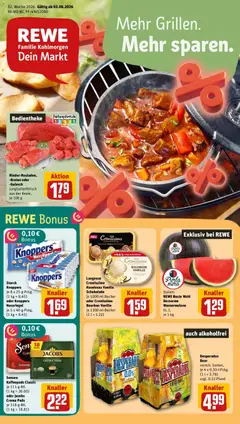Vorschau von dem Prospekt des Geschäftes Rewe, gültig ab dem 03.08.2026
