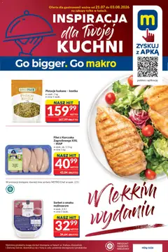 Pogląd gazetki "Makro gazetka - Oferta dla gastronomii" ze sklepu Makro ważnej od 21.07.2026