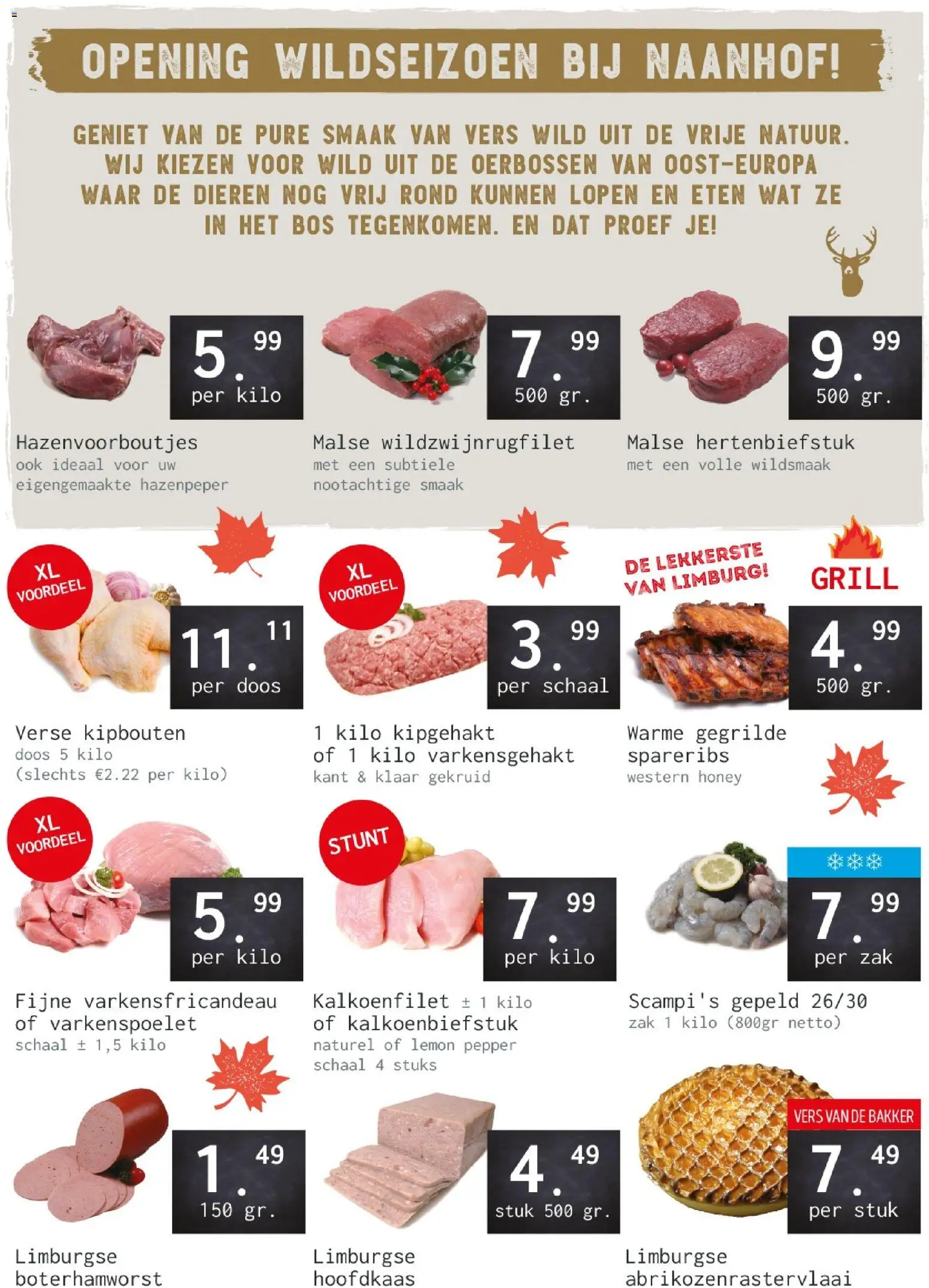 Voorbeeld van Naanhof folder van winkel Naanhof geldig vanaf 12-10-2026 - Grill, Schaal, Zak, Kalkoenfilet, Hoofdkaas