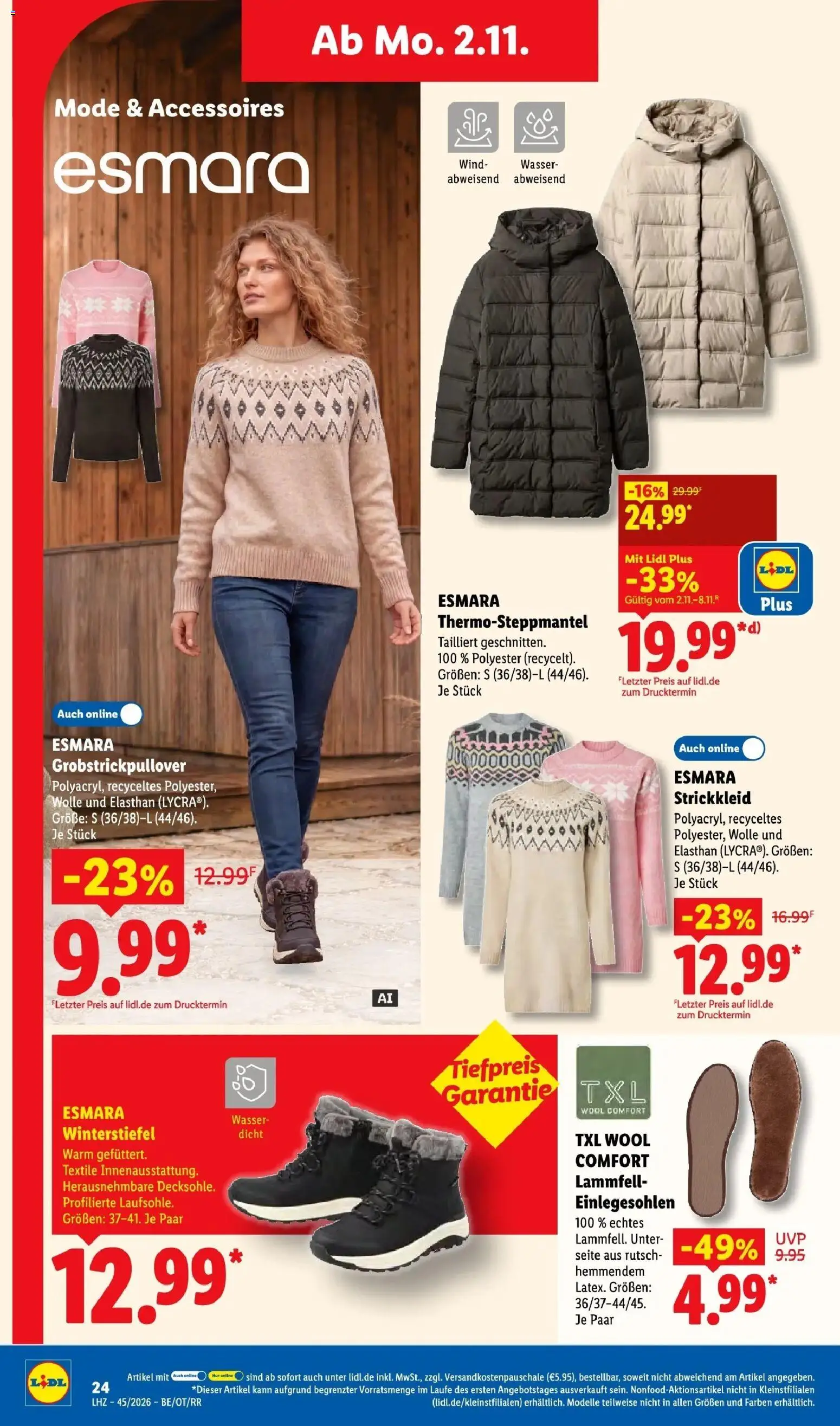 Vorschau von dem Prospekt des Geschäftes Lidl, gültig ab dem 02.11.2026 - Wasser