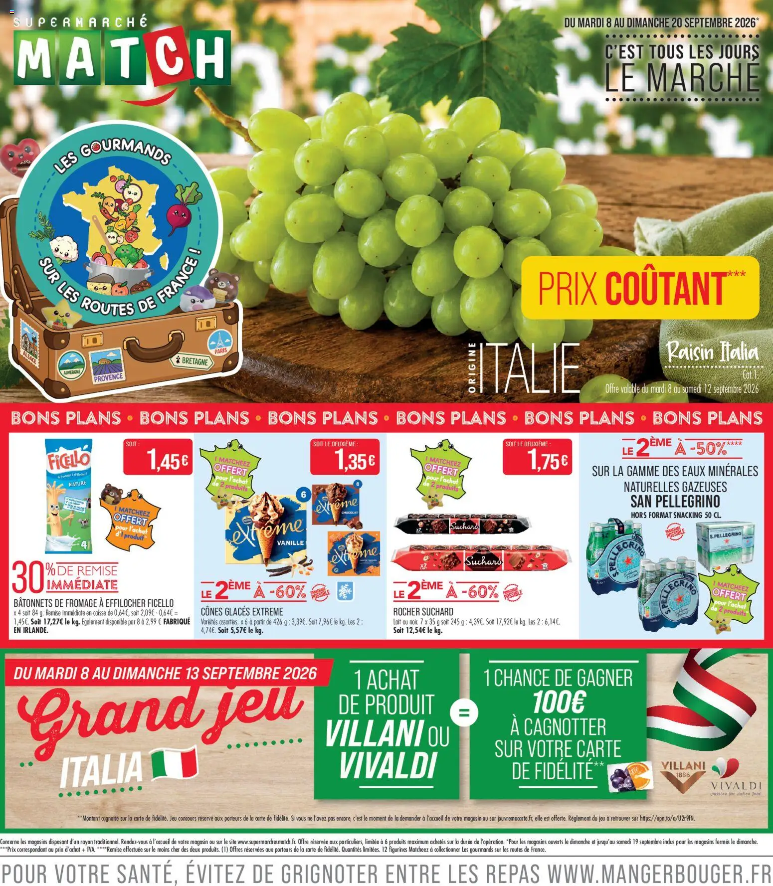 Prévisualisation de Match Supermarché catalogue du magasin Match Supermarché formulaire valide 08/09/2026