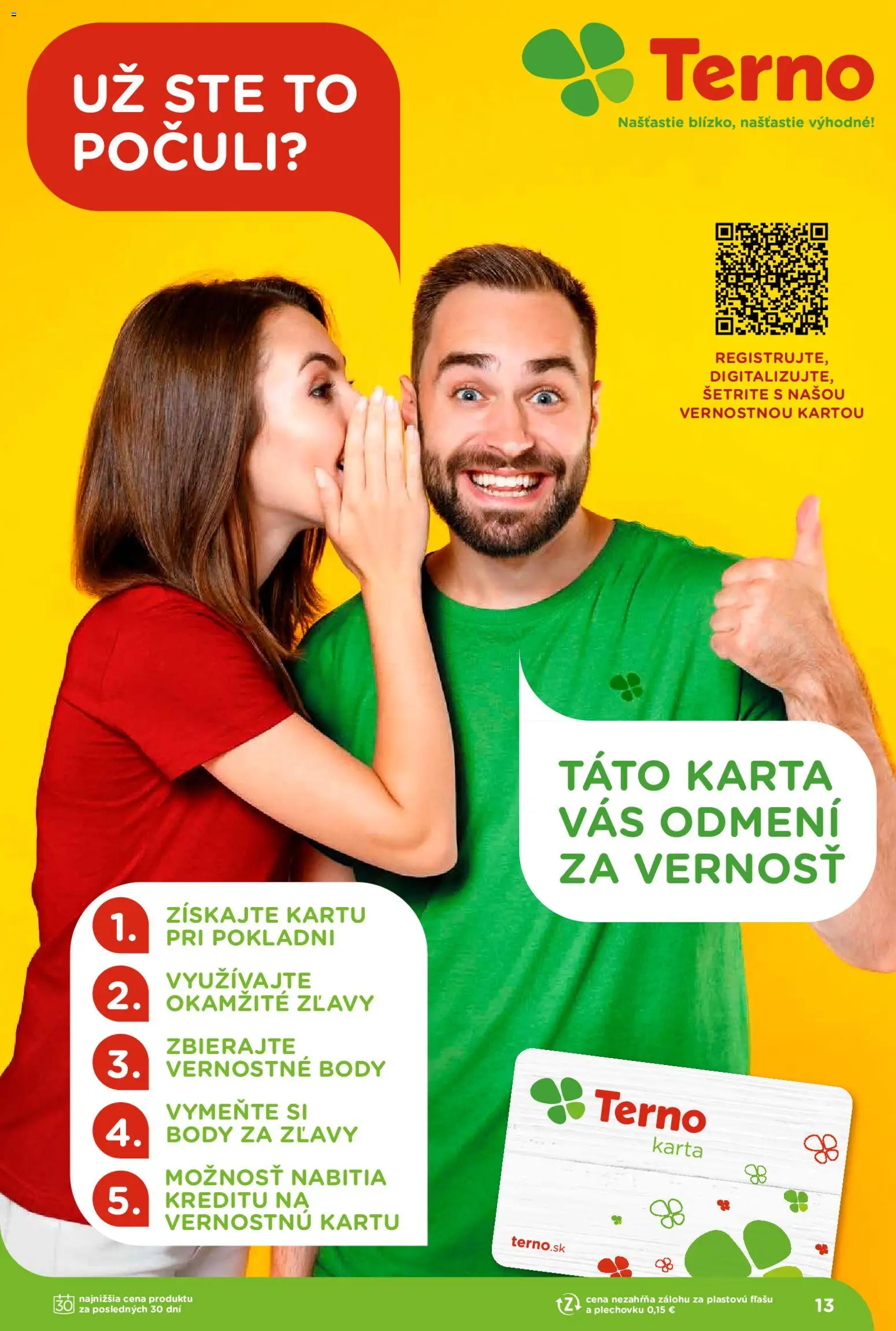 Náhľad Terno letáku platného od 15.10.2026