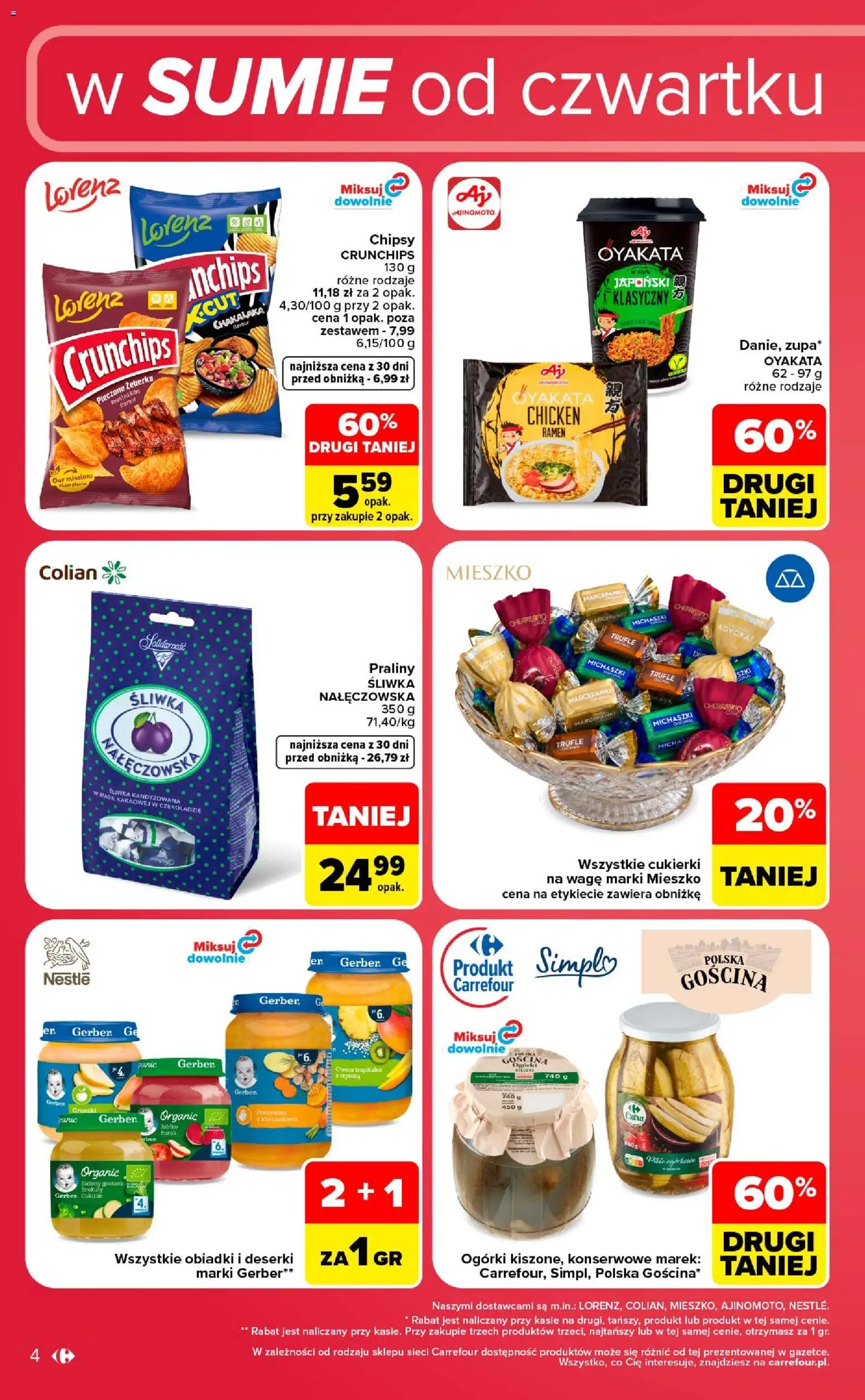 Pogląd gazetki "Carrefour gazetka - Weekend okazji" ze sklepu Carrefour ważnej od 27.08.2026