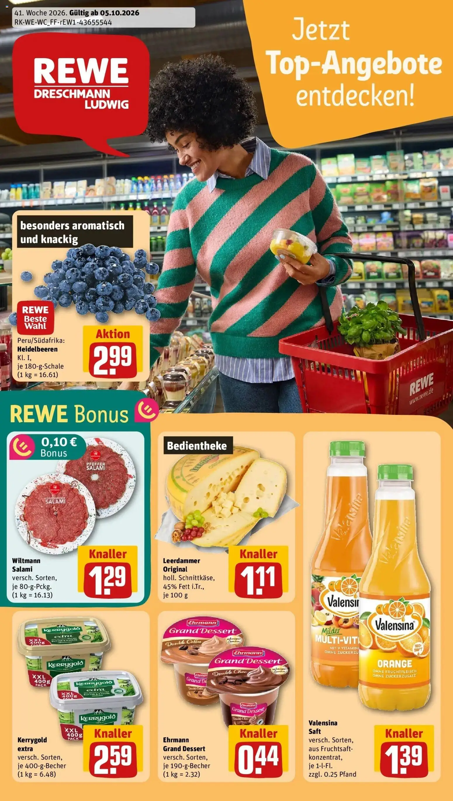 Vorschau von dem Prospekt des Geschäftes Rewe, gültig ab dem 05.10.2026