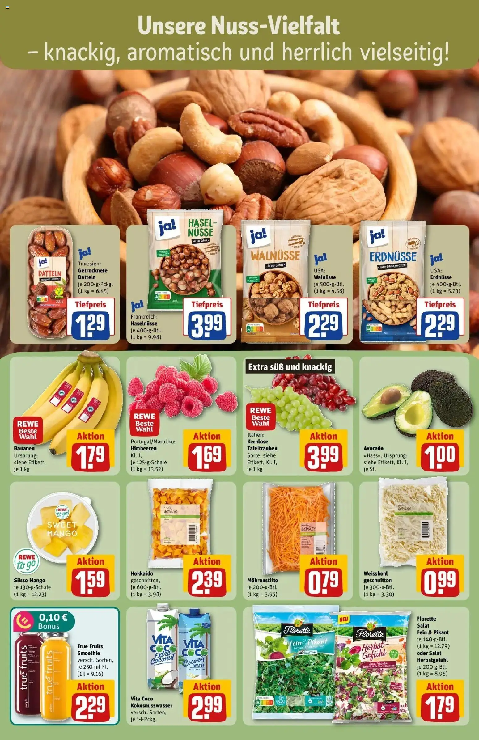 Vorschau von dem Prospekt des Geschäftes Rewe, gültig ab dem 26.10.2026