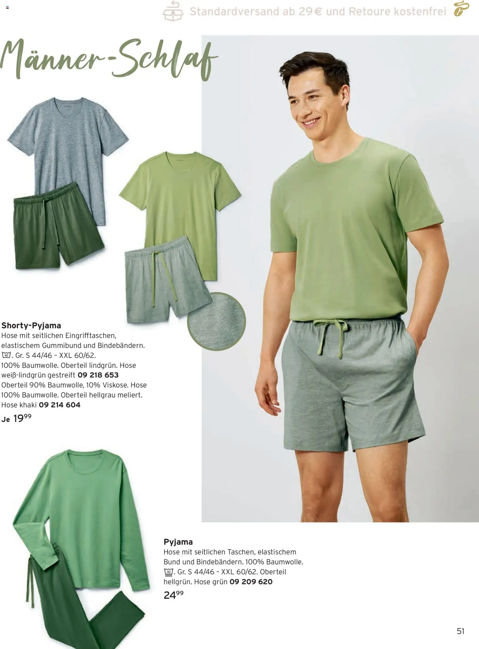 Vorschau von dem Prospekt des Geschäftes Tchibo, gültig ab dem 01.09.2026 - Pyjama, Hose