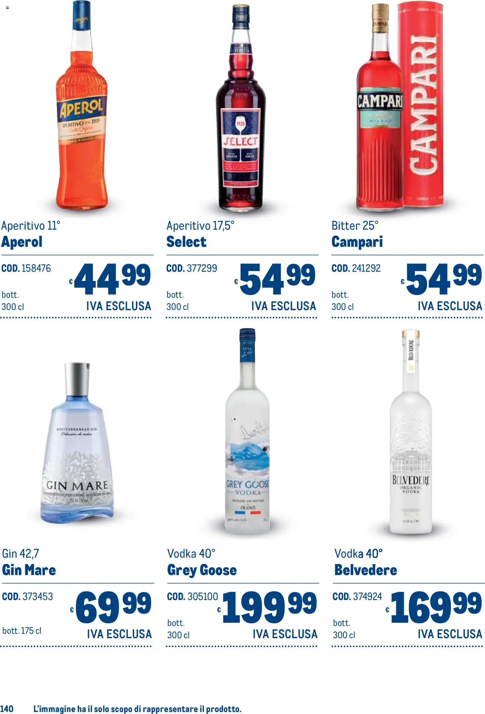 Anteprima dell'opuscolo Metro volantino Regalistica Natale dal negozio Metro valido da 19/10/2026 - Aperitivo, Campari, Gin, Aperol, Vodka