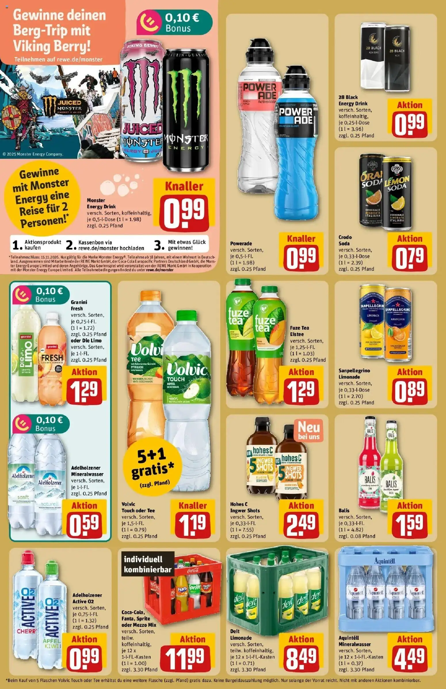Vorschau von dem Prospekt des Geschäftes Rewe, gültig ab dem 26.10.2026
