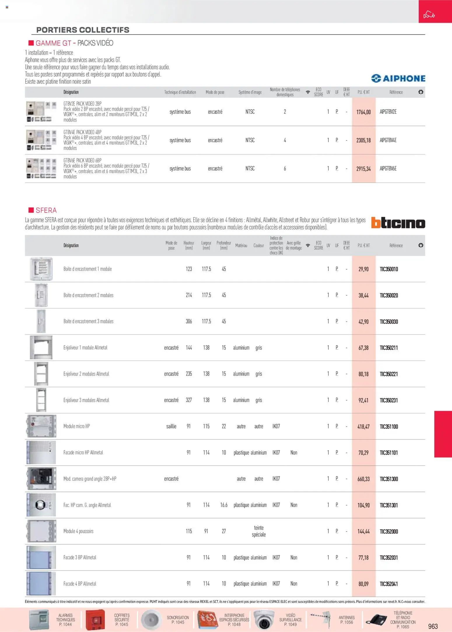 Prévisualisation de Brochure sécurité, communication du magasin Rexel formulaire valide 18/11/2025 - Vidéo, Radio, Caméra