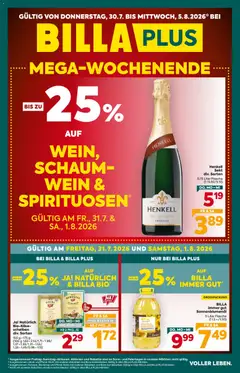 Vorschau der Angebote: Billa Plus Billa Plus Flugblatt gültig ab 30.07.2026