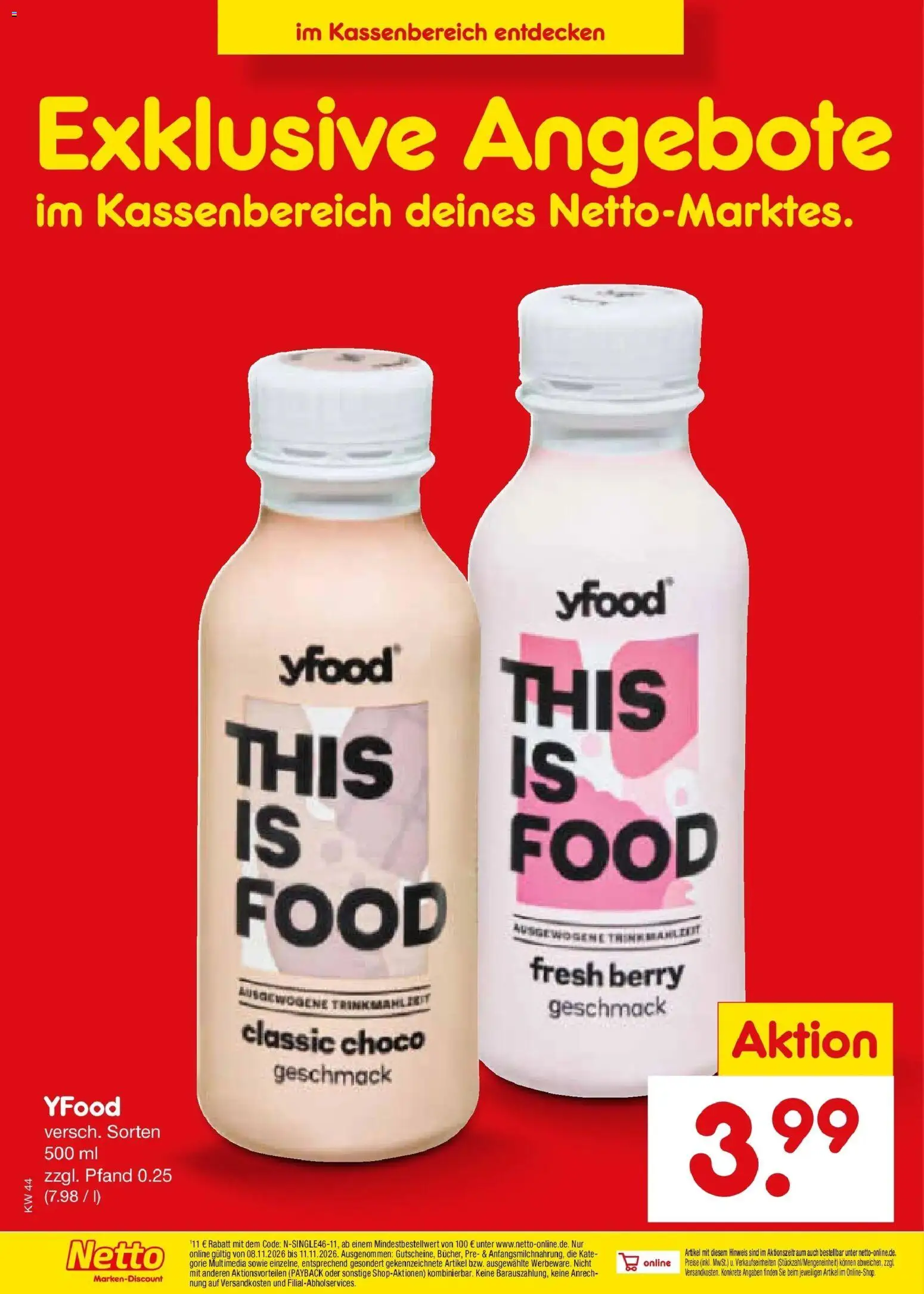 Vorschau von dem Prospekt des Geschäftes Netto Marken-Discount, gültig ab dem 26.10.2026