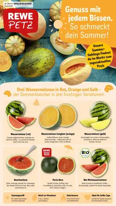 Vorschau von dem Prospekt des Geschäftes Rewe, gültig ab dem 06.07.2026