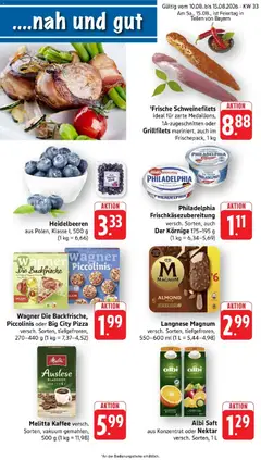 Vorschau von dem Prospekt des Geschäftes nah & gut, gültig ab dem 10.08.2026