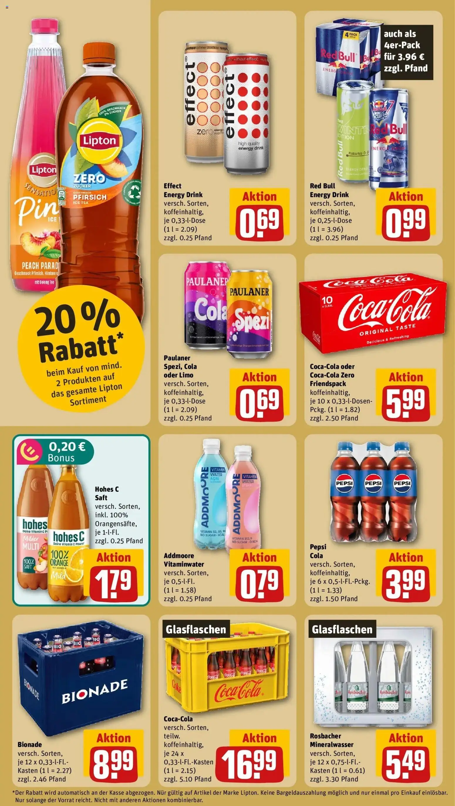 Vorschau von dem Prospekt des Geschäftes Rewe, gültig ab dem 19.10.2026
