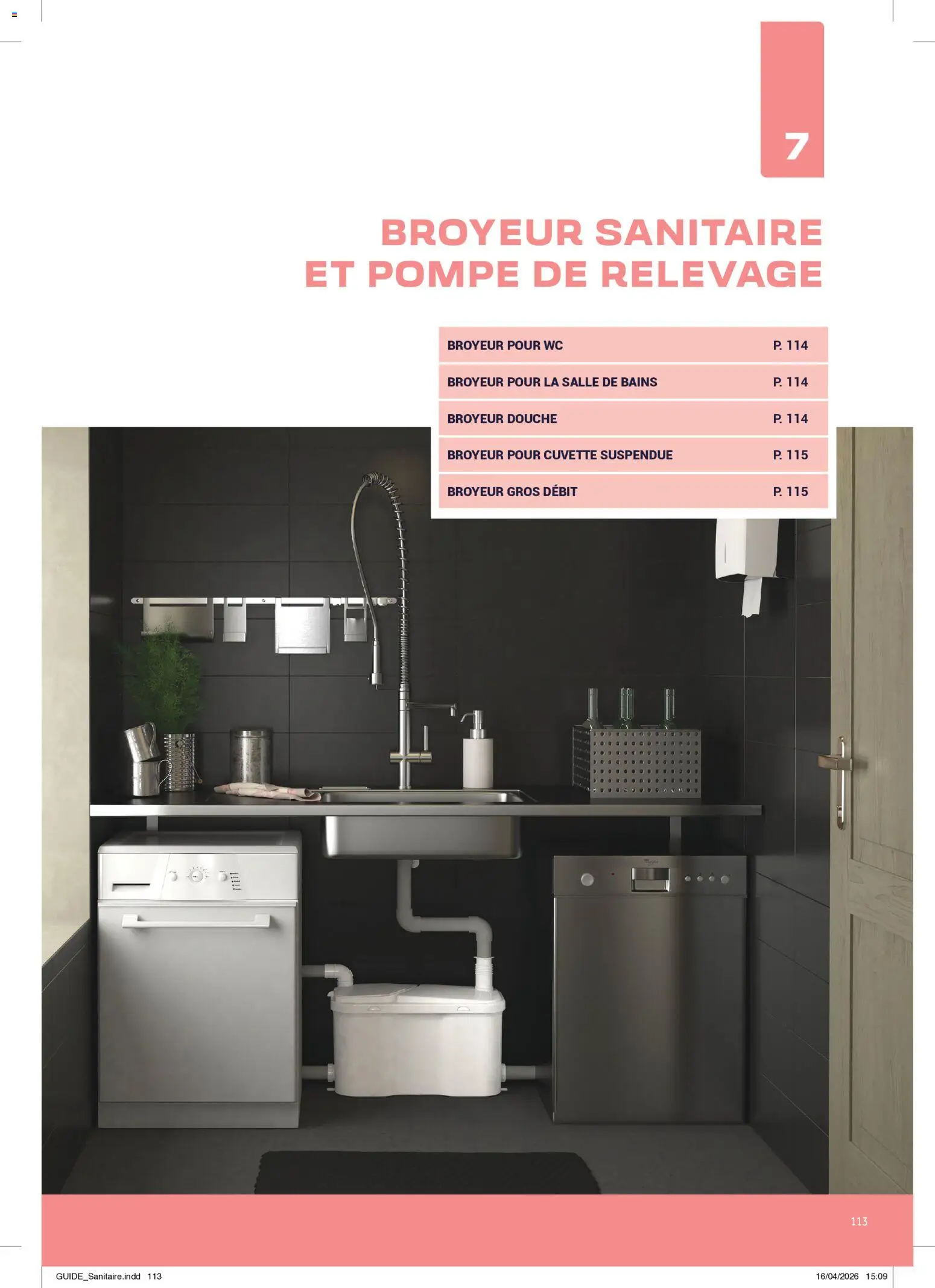 Prévisualisation de Rexel - Brochure Sanitaire du magasin Rexel formulaire valide 20/04/2026 - Douche, Broyeur