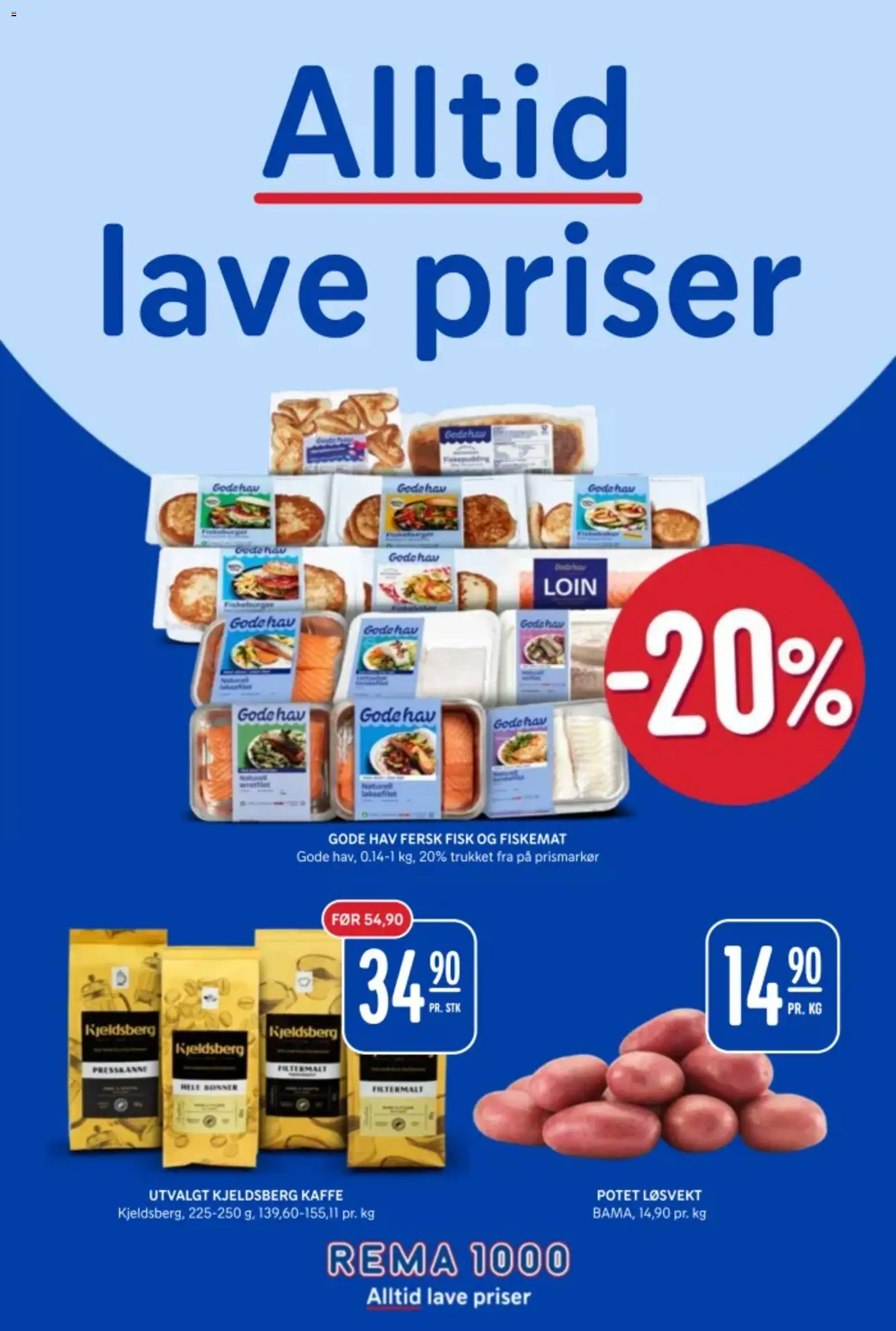 Forhåndsvis Rema 1000 kundeavis fra butikk Rema 1000 gyldig fra 05/10/2026