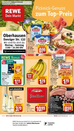 Vorschau von dem Prospekt des Geschäftes Rewe, gültig ab dem 10.08.2026