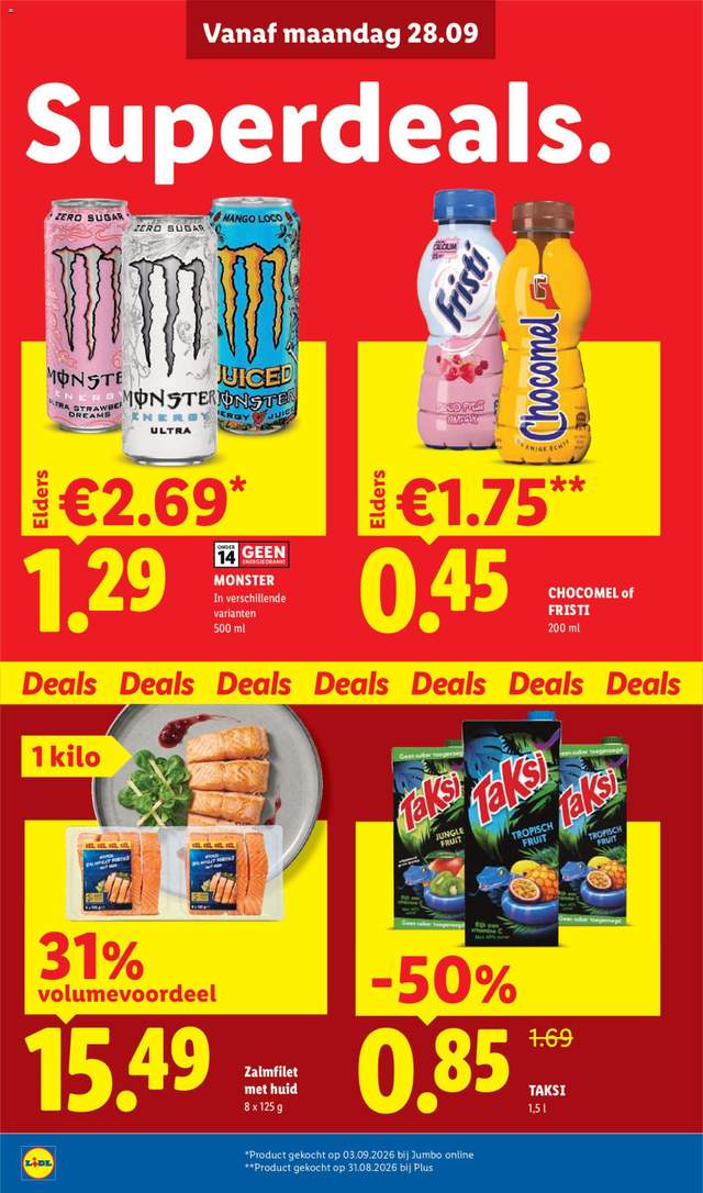 Nieuwe Lidl folder vanaf 28-09