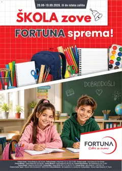 Pregled Fortuna Market kataloga - važi od 20.08.2026