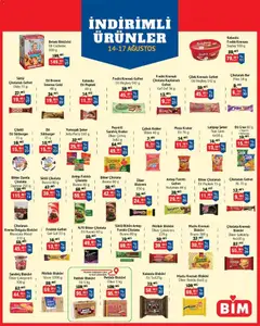 BİM BİM Katalog 14.08.2026 - Broşürünün önizlemesi