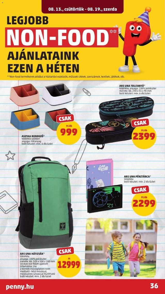 Új Penny akciós újság 08.13.