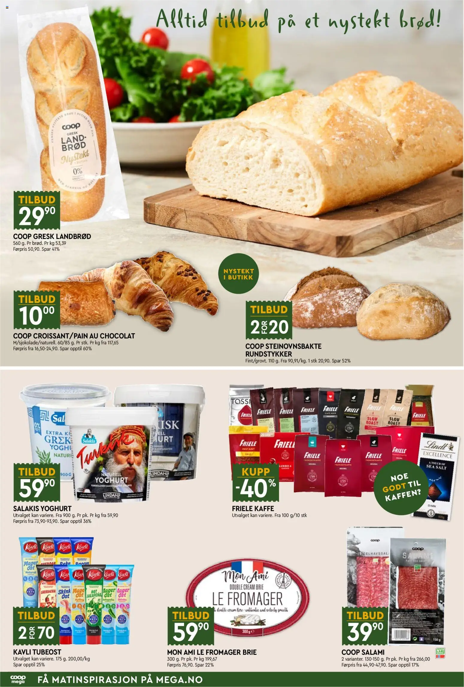 Forhåndsvis Coop Mega Mega Helg fra butikk Coop Mega gyldig fra 26/10/2026