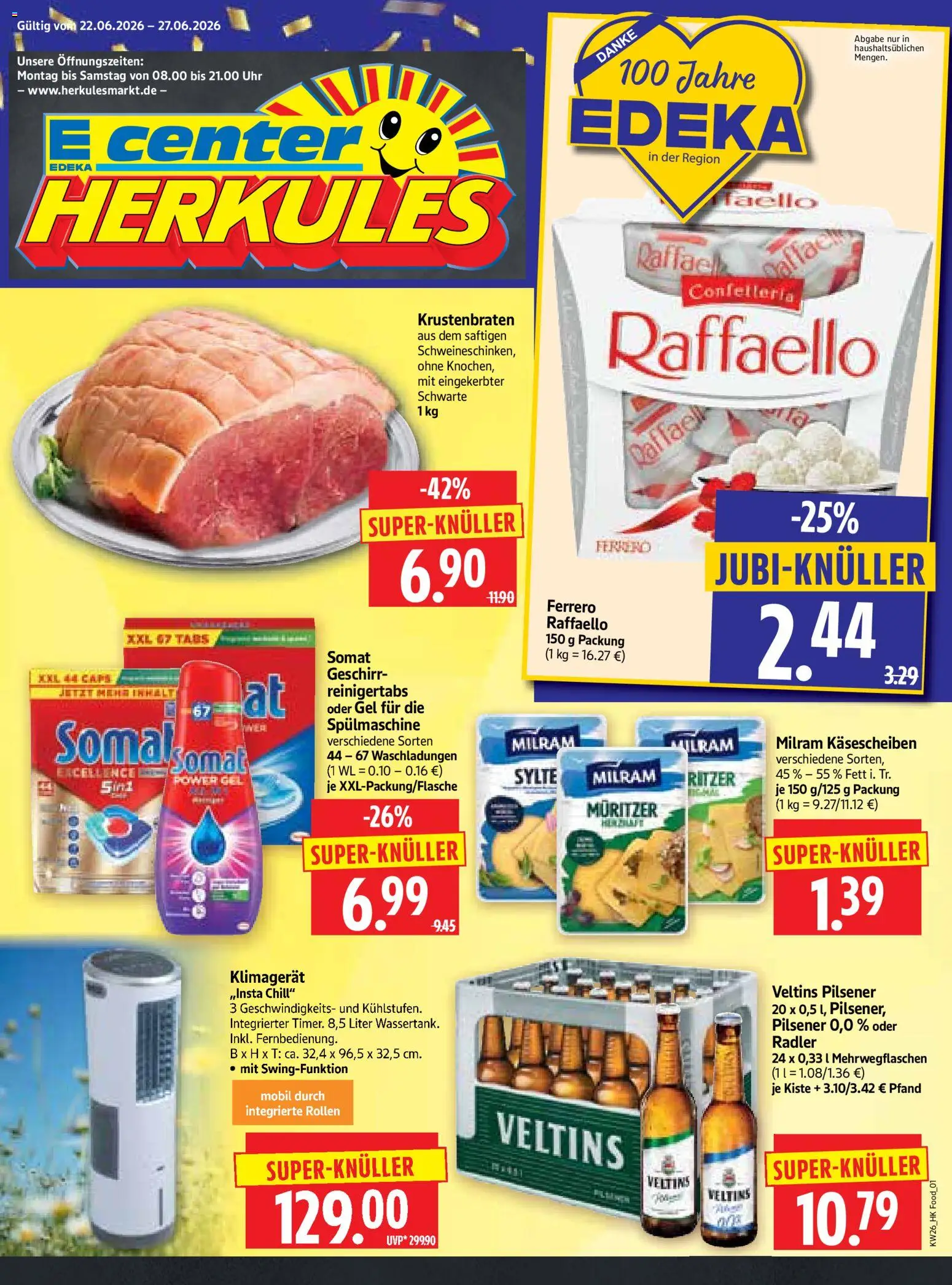 Vorschau von dem Prospekt des Geschäftes HERKULES, gültig ab dem 22.06.2026