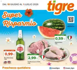 Anteprima dell'opuscolo Tigre volantino dal negozio Tigre valido da 18/06/2026