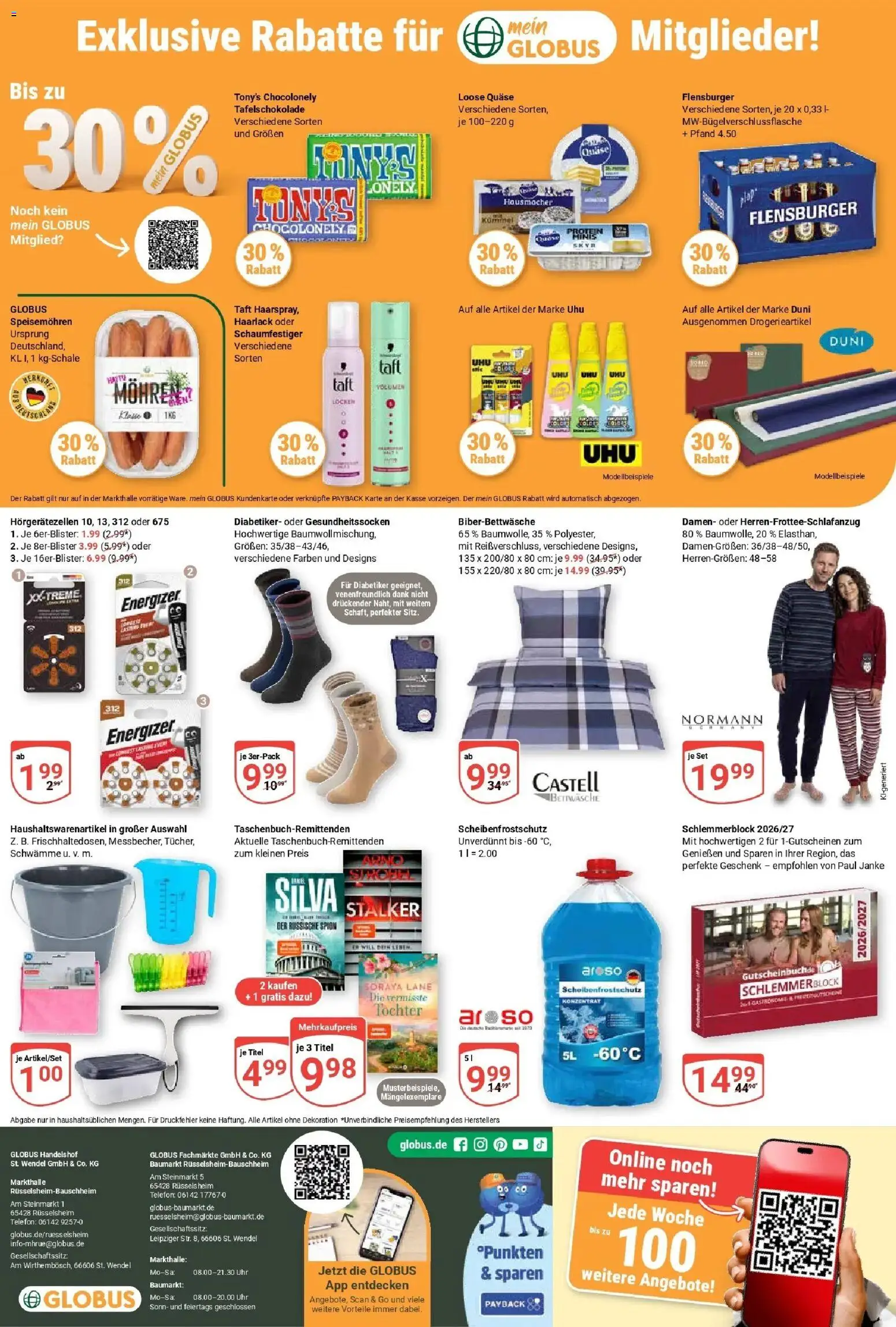 Vorschau von dem Prospekt des Geschäftes Globus, gültig ab dem 26.10.2026