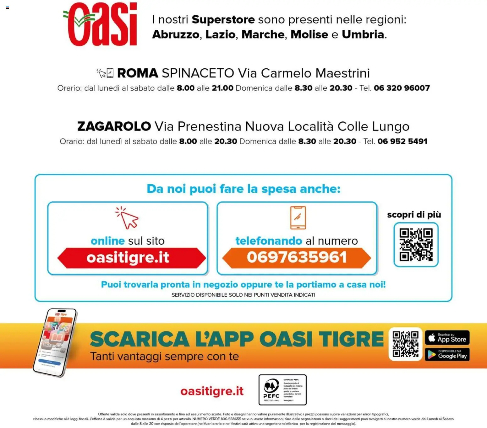 Anteprima dell'opuscolo Oasi volantino Roma dal negozio Oasi valido da 04/09/2026 - Tè