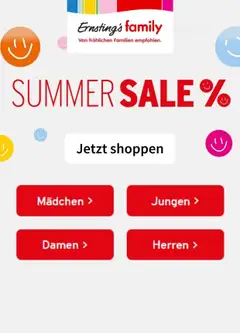 Vorschau von dem Prospekt des Geschäftes Ernsting's family, gültig ab dem 24.06.2026