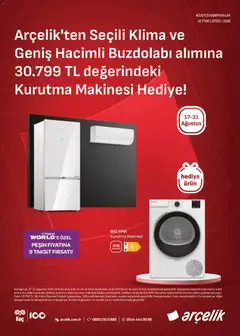 Arçelik Arçelik - İklimlendirme Kataloğu 17.08.2026 - Broşürünün önizlemesi