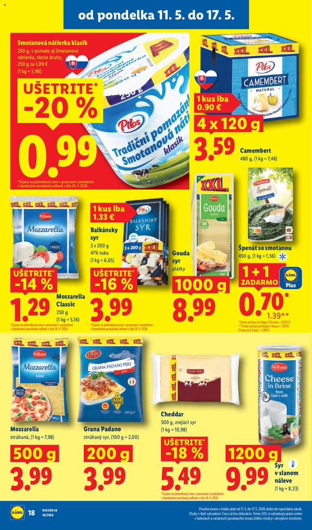 Nový Lidl leták od 11.05.