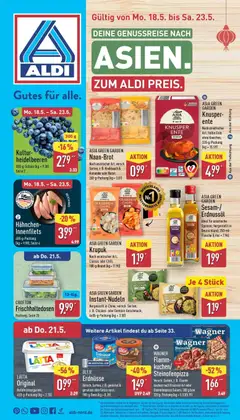 Vorschau von dem Prospekt des Geschäftes Aldi, gültig ab dem 18.05.2026