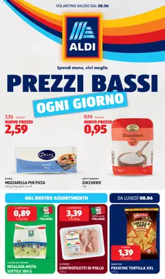 Anteprima dell'opuscolo Aldi volantino dal negozio Aldi valido da 08/06/2026