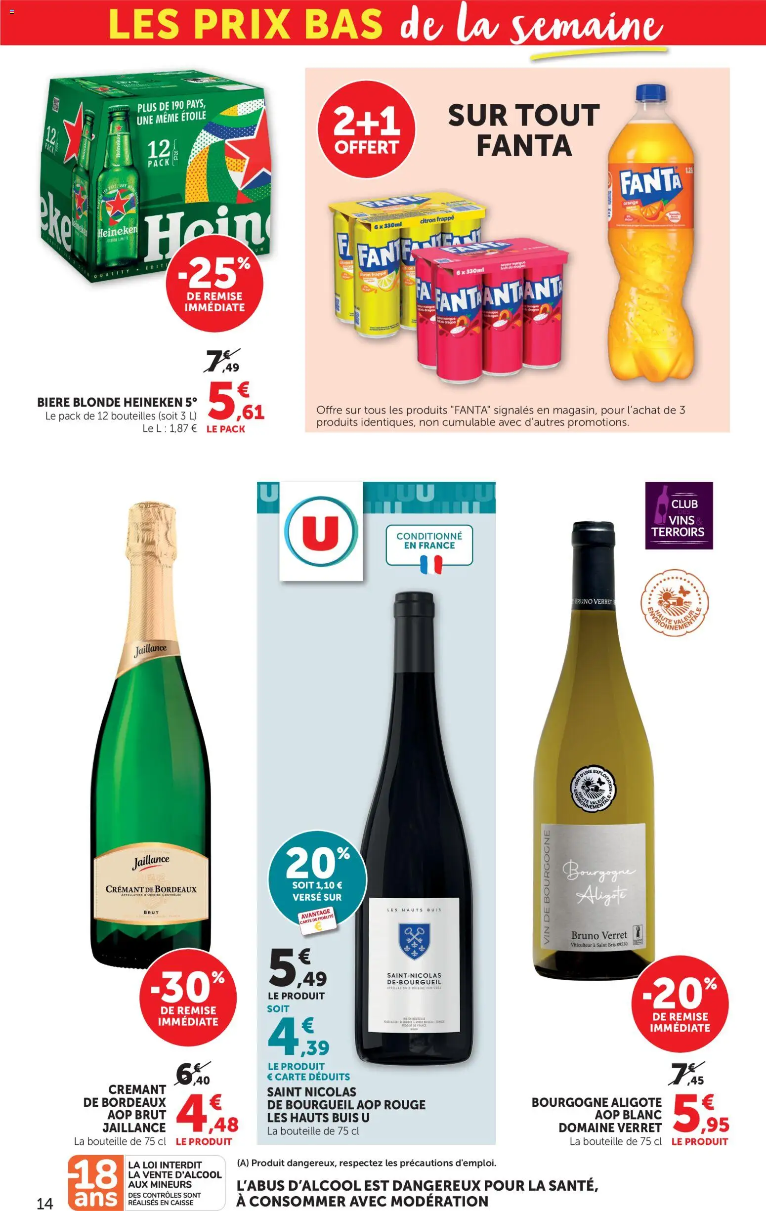 Prévisualisation de bi1 Catalogue halloween du magasin bi1 formulaire valide 20/10/2026 - Bière, Bourgogne, Citron, Heineken, Fanta, Buis, Crémant, Bière blonde