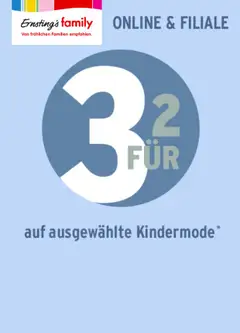 Ernsting's Family Produktkatalog - 3 für 2 Kindermode ab 05.05.2026 gültig