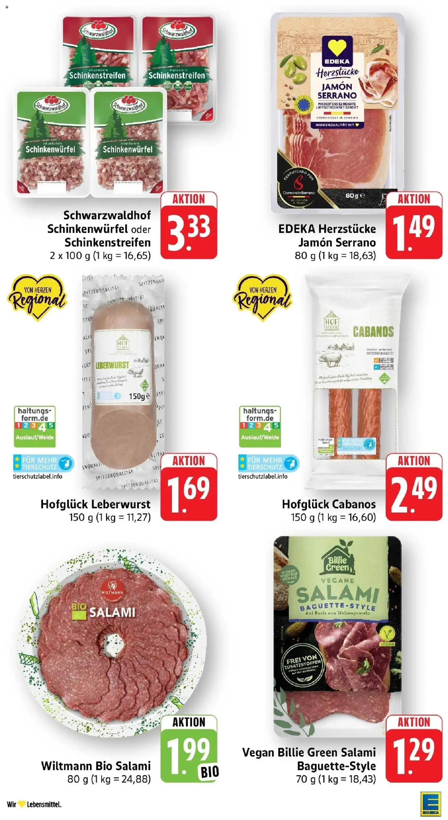 Vorschau von dem Prospekt des Geschäftes Edeka, gültig ab dem 26.10.2026