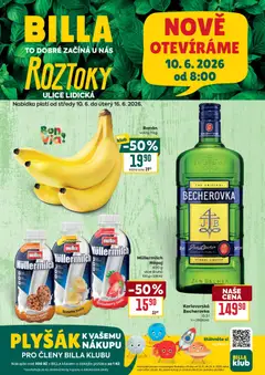 Náhled nabídky: Billa Billa leták - Roztoky platný od 10.06.2026