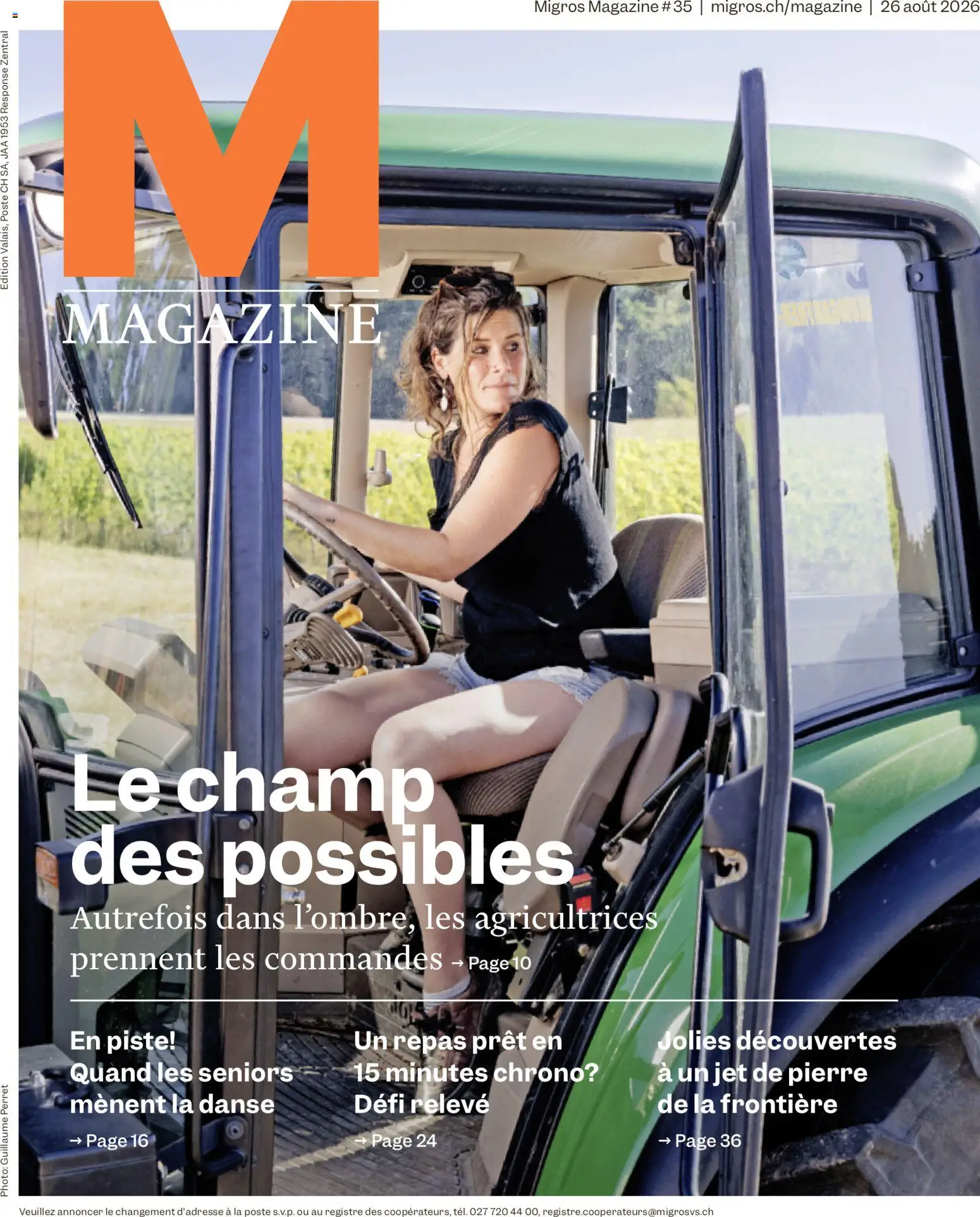 Vorschau des Merkblatts Migros aktionen Magazine FR vom Shop Migros gültig von 26.08.2026 bis 31.08.2026