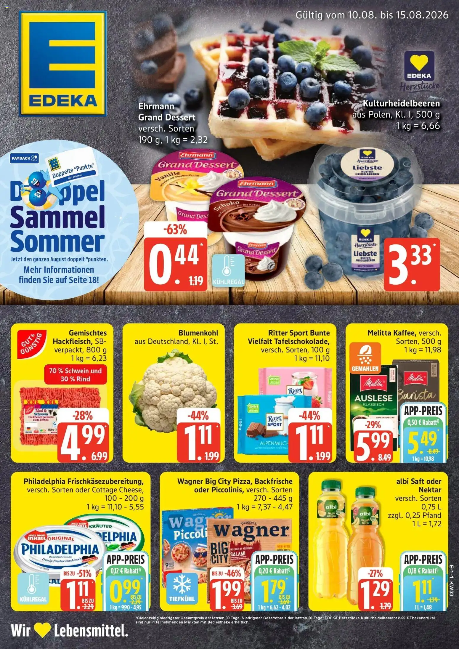 Vorschau von dem Prospekt des Geschäftes Edeka, gültig ab dem 10.08.2026