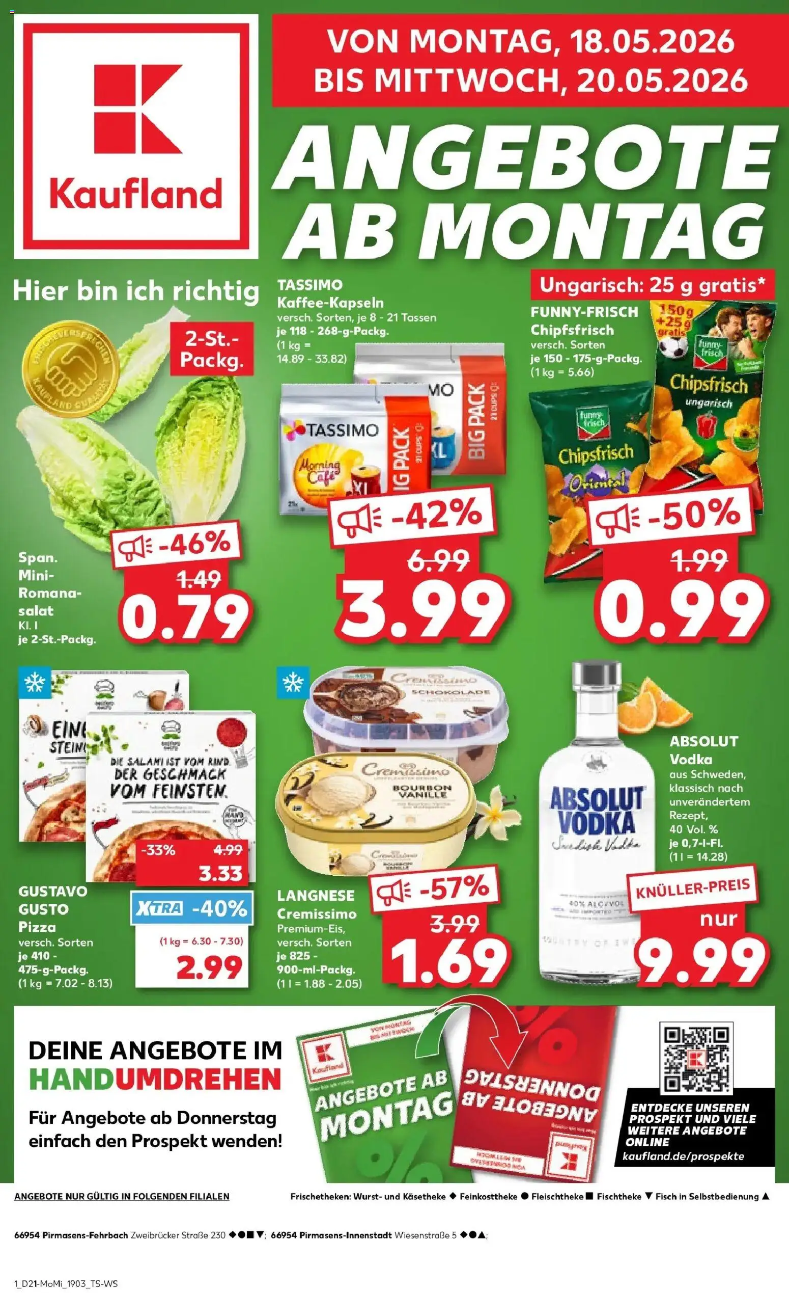 Vorschau von dem Prospekt des Geschäftes Kaufland, gültig ab dem 18.05.2026