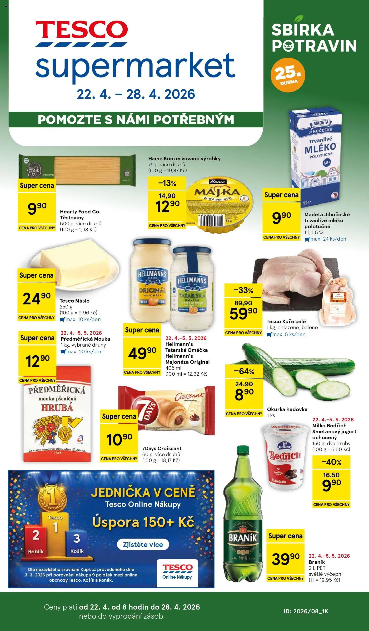 TESCO leták od 22.04.2026 > Akční leták