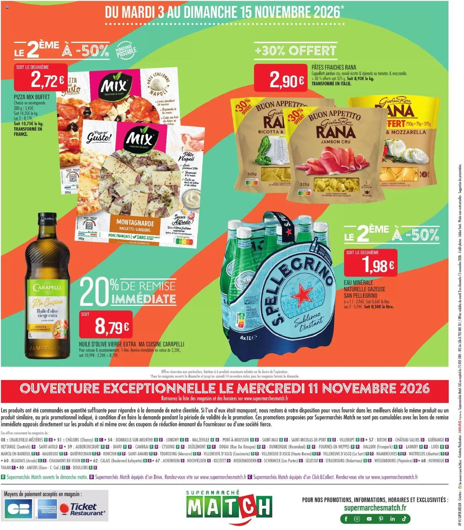 Prévisualisation de Match Supermarché catalogue du magasin Match Supermarché formulaire valide 03/11/2026