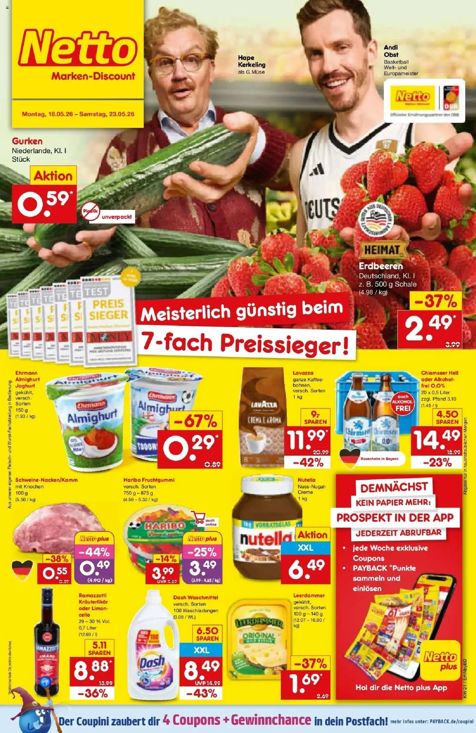 Vorschau von dem Prospekt des Geschäftes Netto Marken-Discount, gültig ab dem 17.05.2026