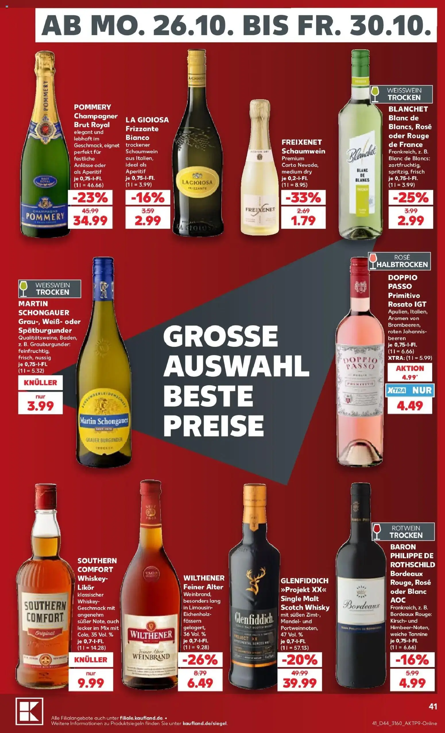 Vorschau von dem Prospekt des Geschäftes Kaufland, gültig ab dem 26.10.2026