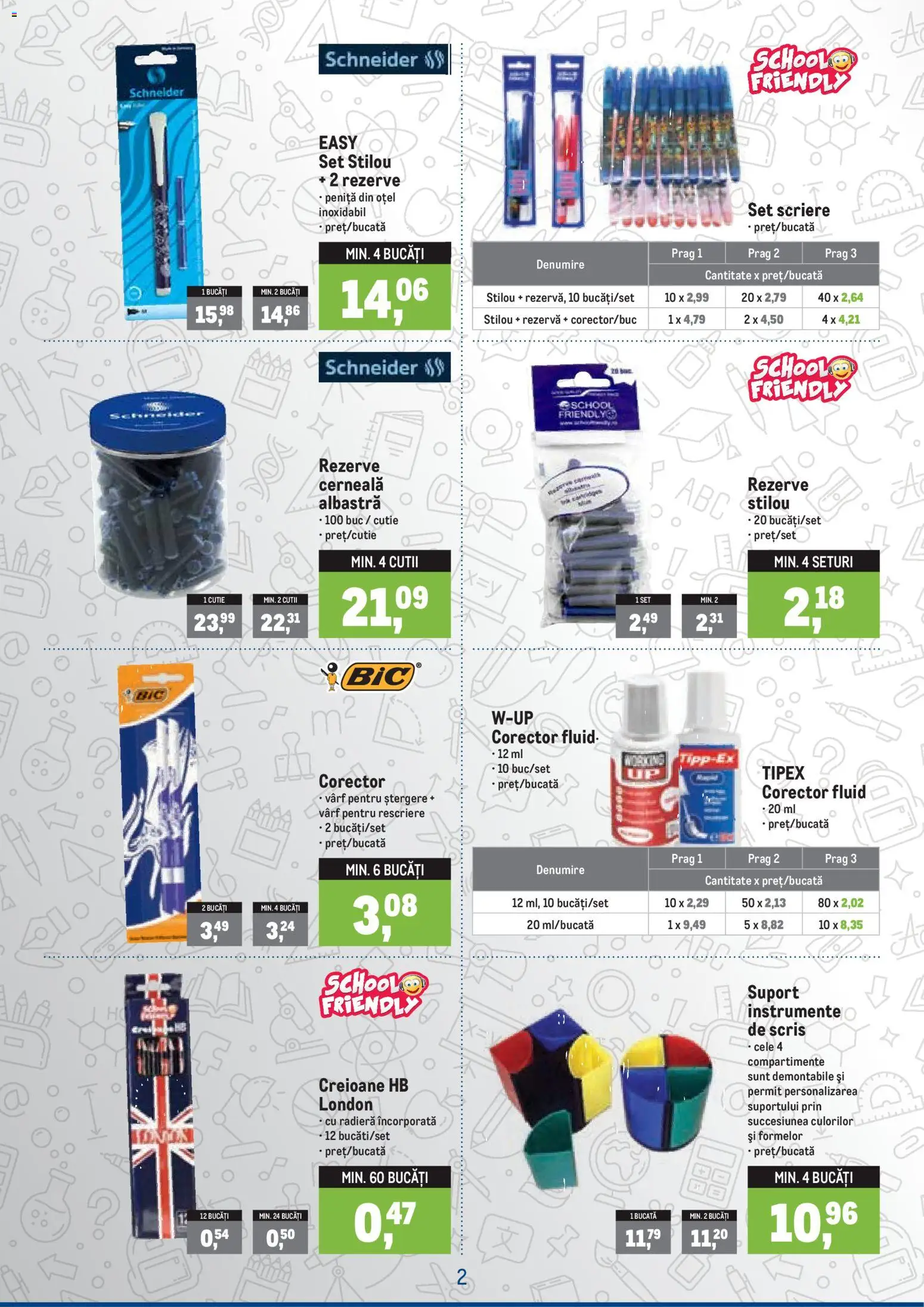 Previzualizarea de cataloage: Metro Metro Catalog Rechizite Scolare valabil de la 05.08.2026 - Cutie, Suport